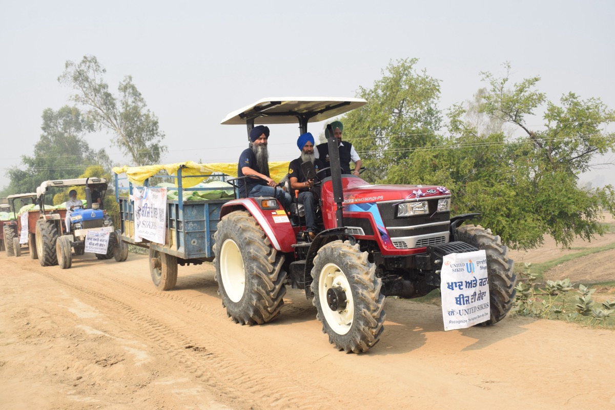Relief work in Panjab