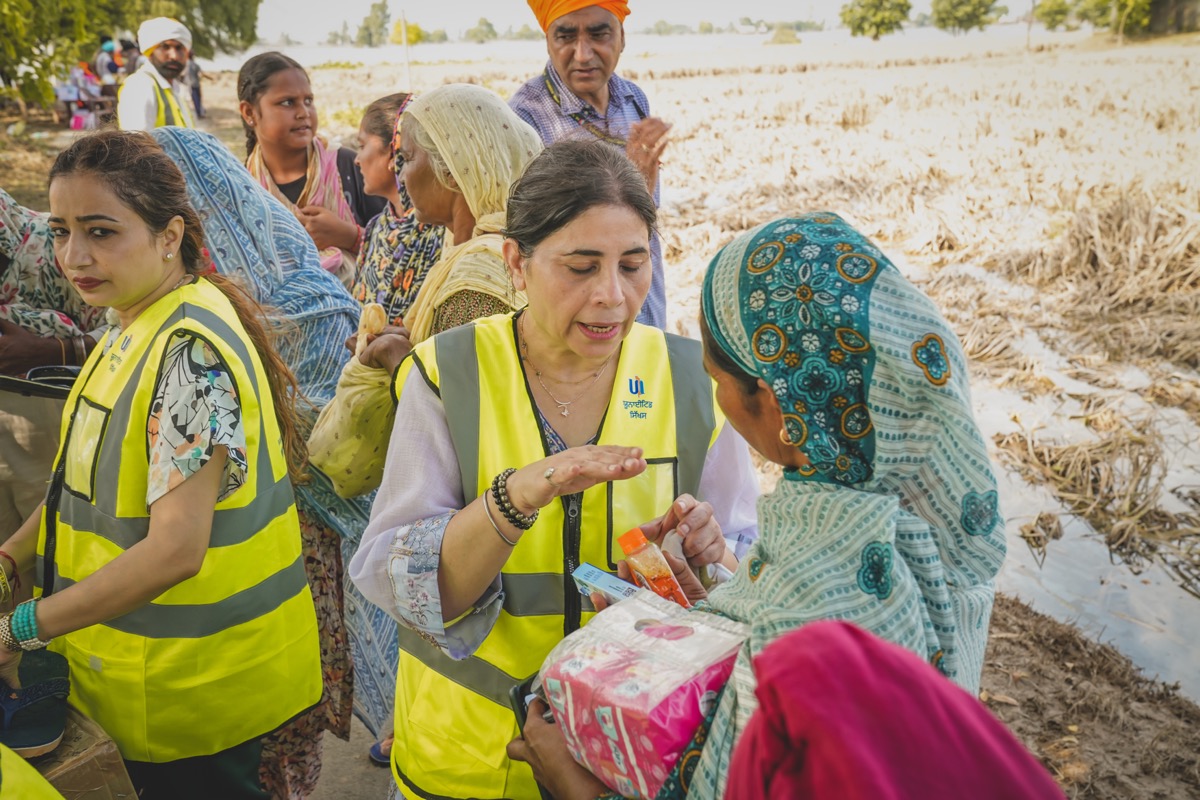 Flood relief operations